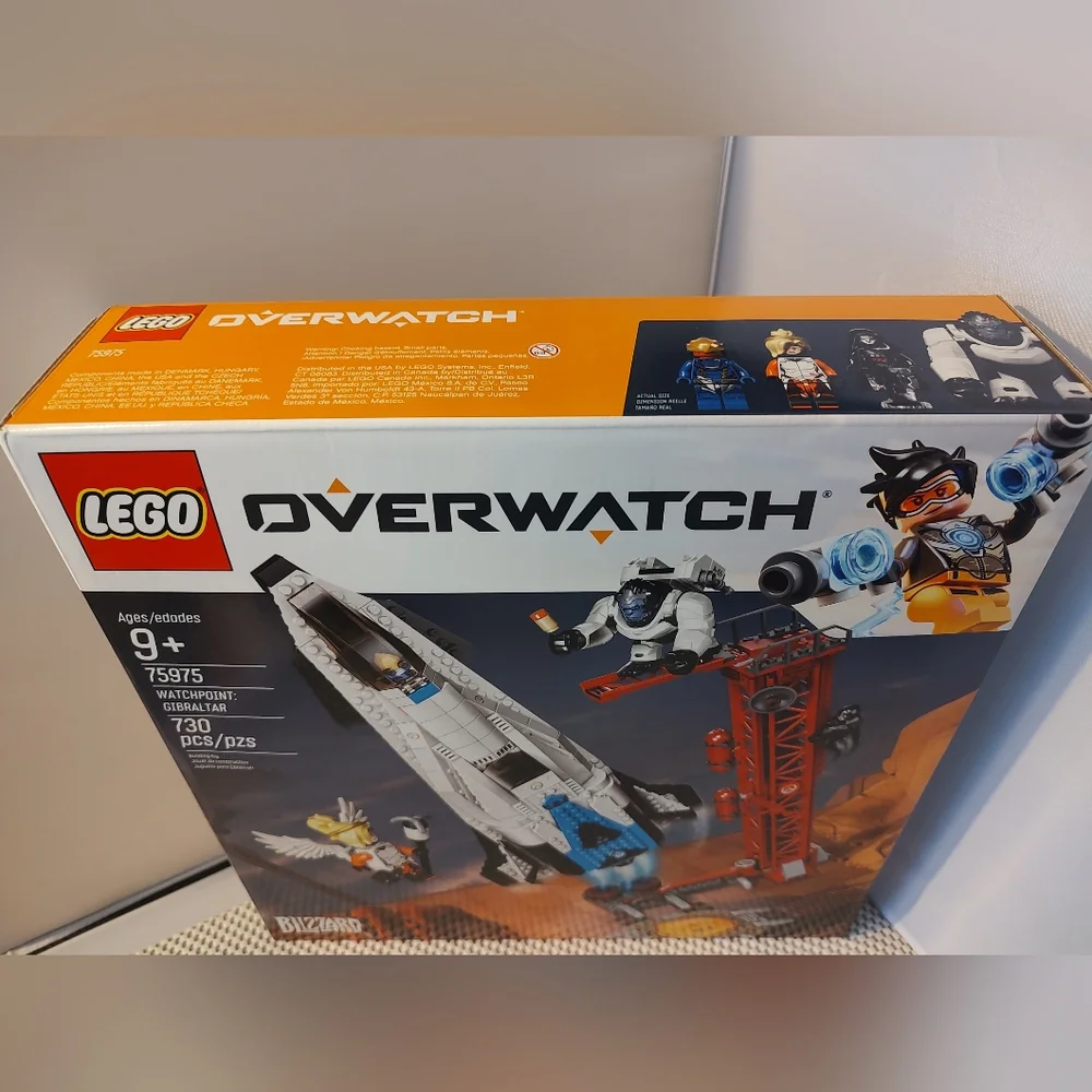 Lego 75975 Overwatch Watchpoint Gibraltar NWT  Building Toy Set Pharah Mercy